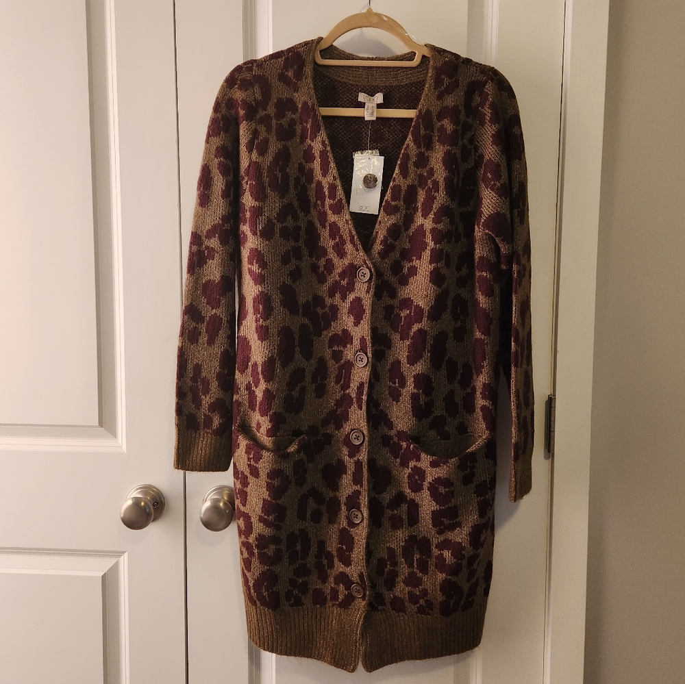 LOGO cardigan